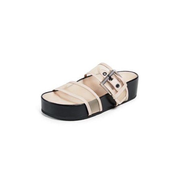 Rag & Bone Evin Platform Slides, Nude, 39 - Picture 4 of 4